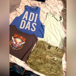 4 crop tops
